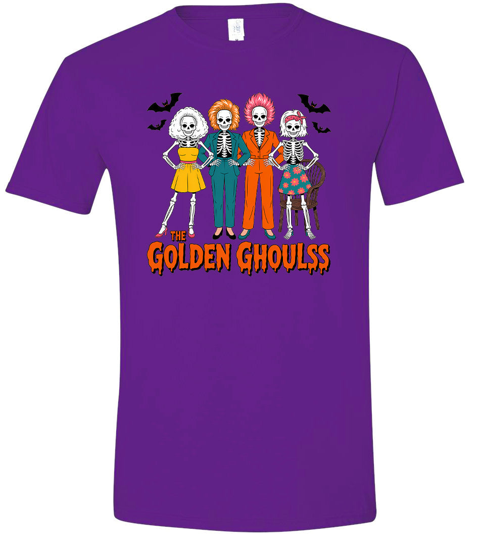 Golden Ghouls Adult Gildan Soft Shirt