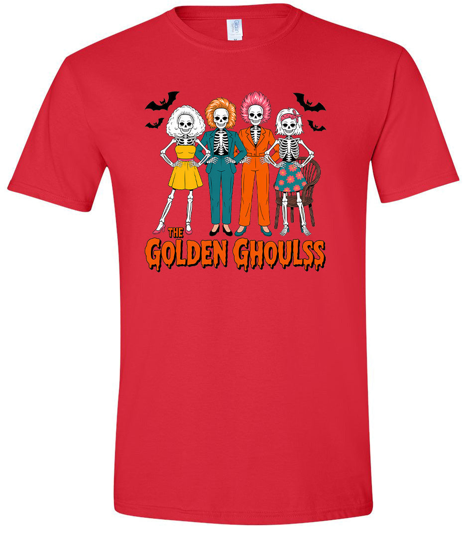 Golden Ghouls Adult Gildan Soft Shirt