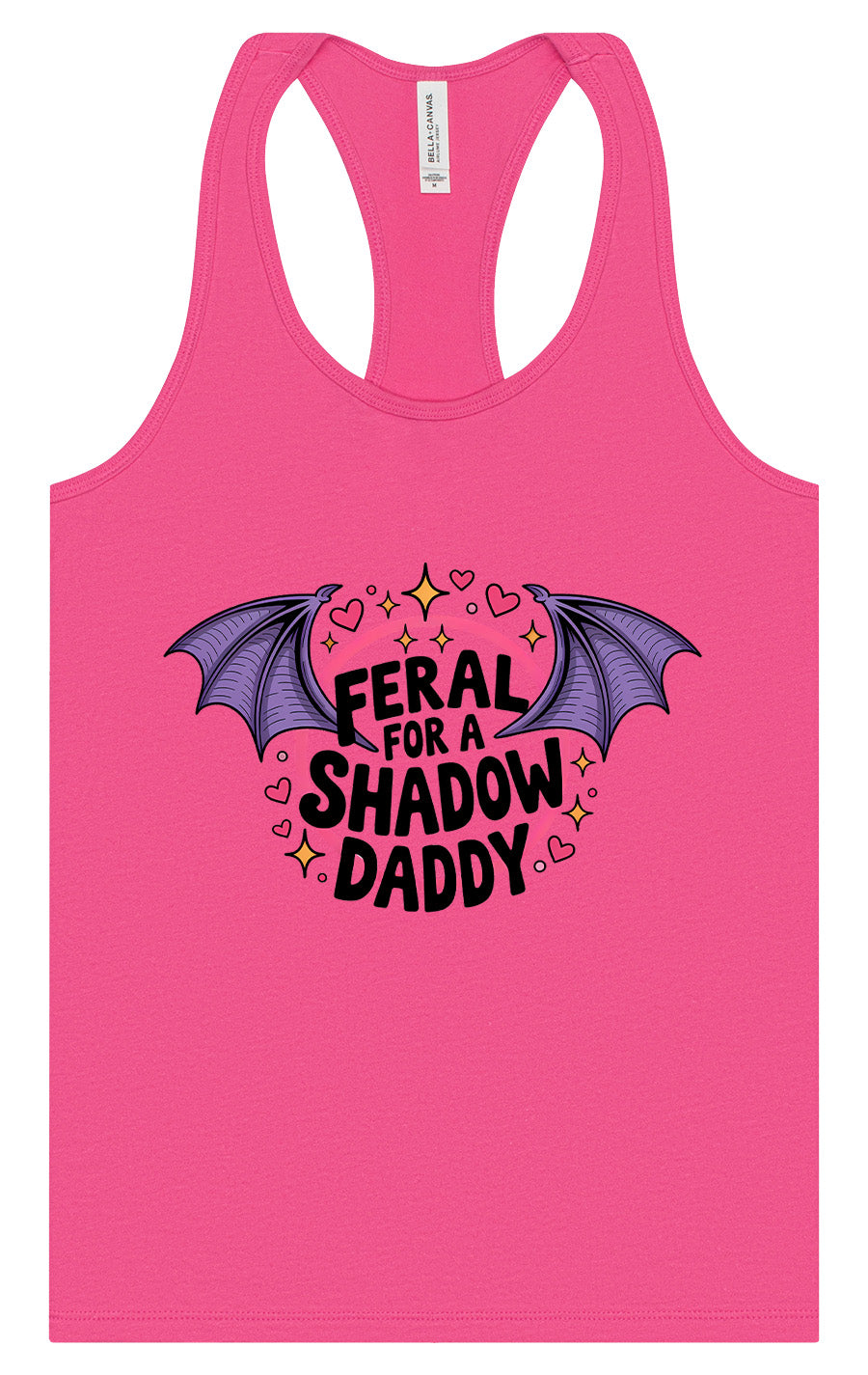Feral for a Shadow Daddy Women's Racerback Tank