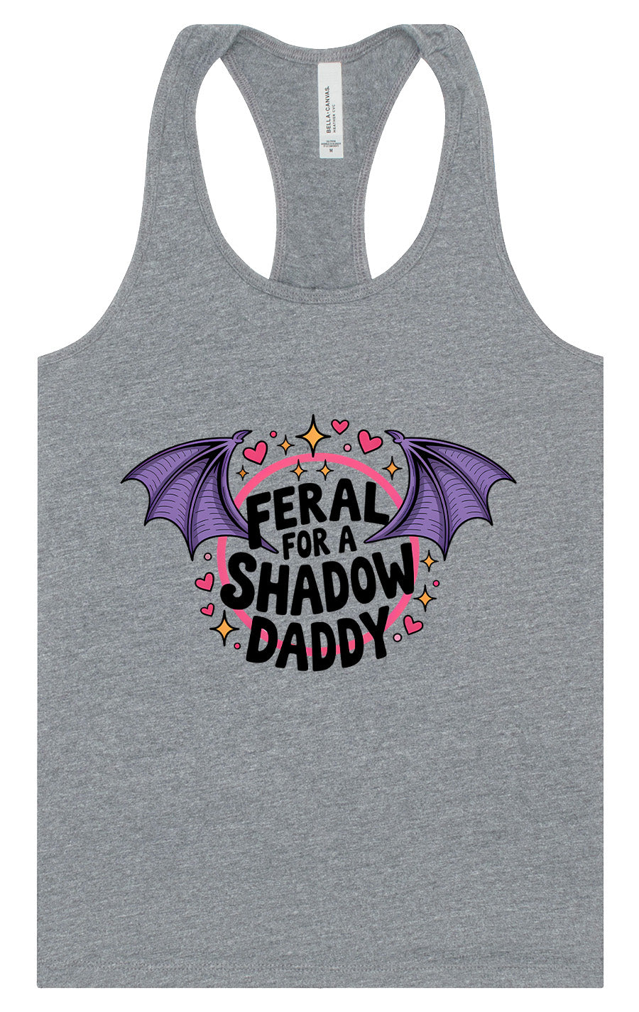 Feral for a Shadow Daddy Women's Racerback Tank