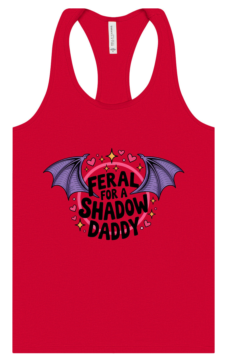 Feral for a Shadow Daddy Women's Racerback Tank