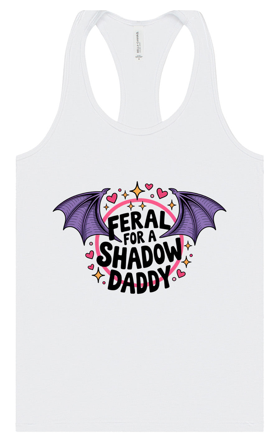 Feral for a Shadow Daddy Women's Racerback Tank