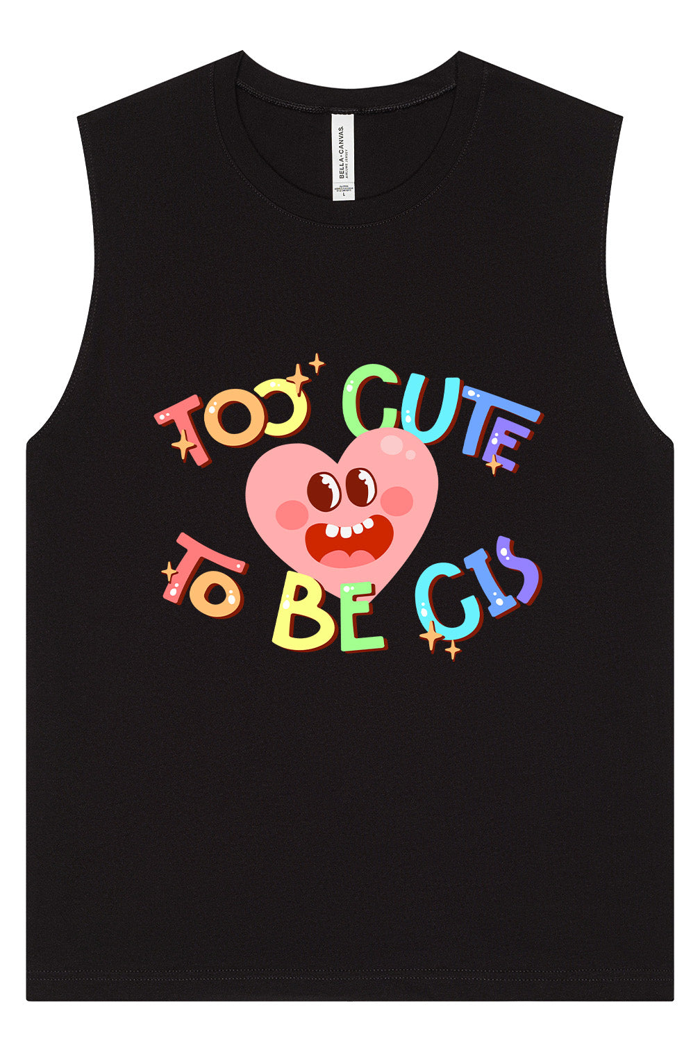 Too Cute to Be CIS Muscle Tank
