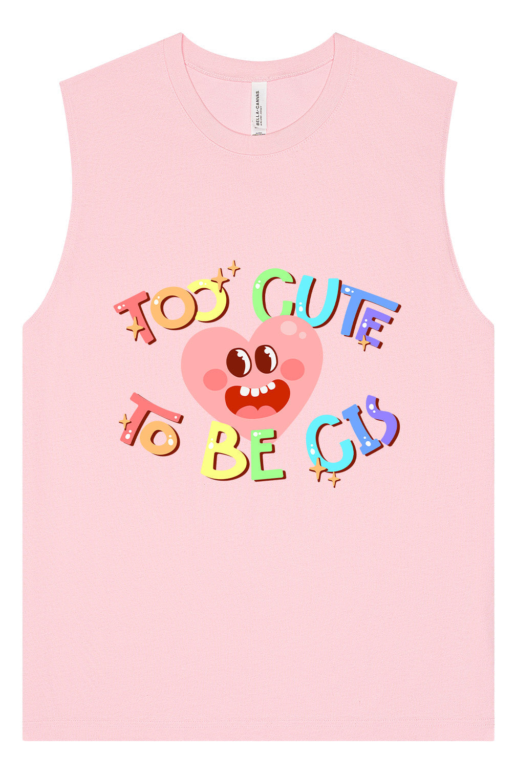 Too Cute to Be CIS Muscle Tank