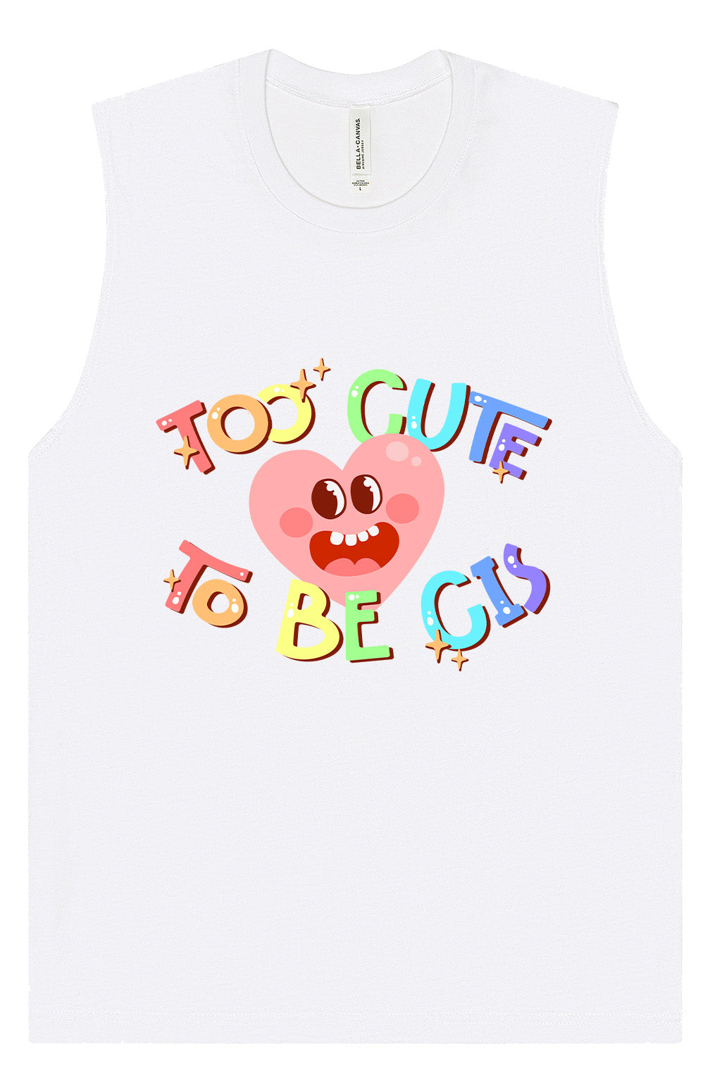 Too Cute to Be CIS Muscle Tank