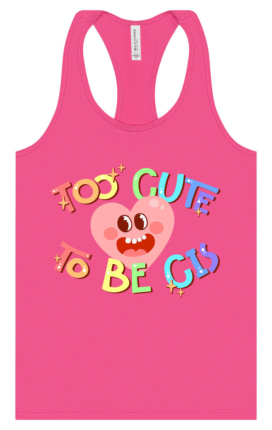 Too Cute to Be CIS Women's Racerback Tank