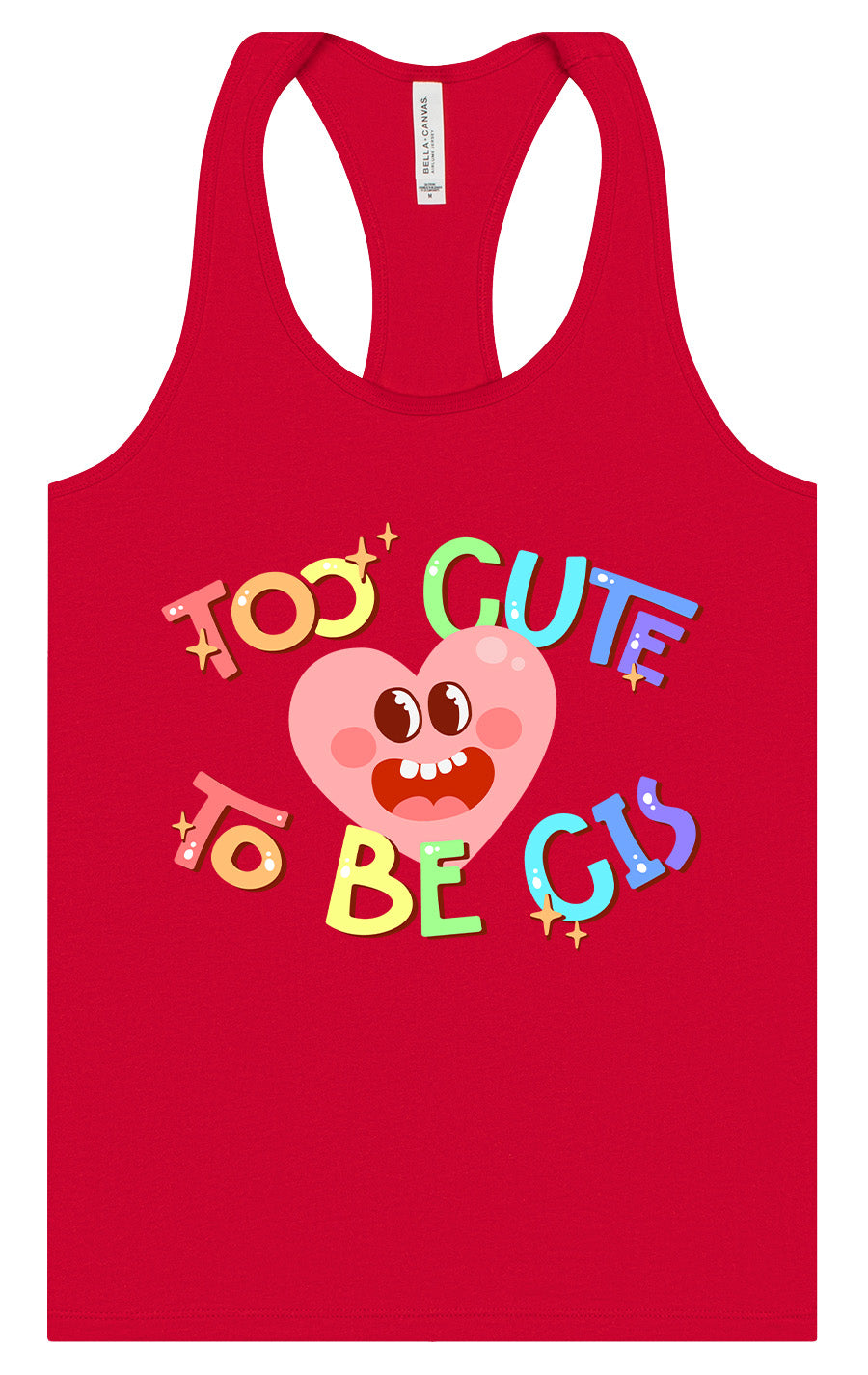 Too Cute to Be CIS Women's Racerback Tank