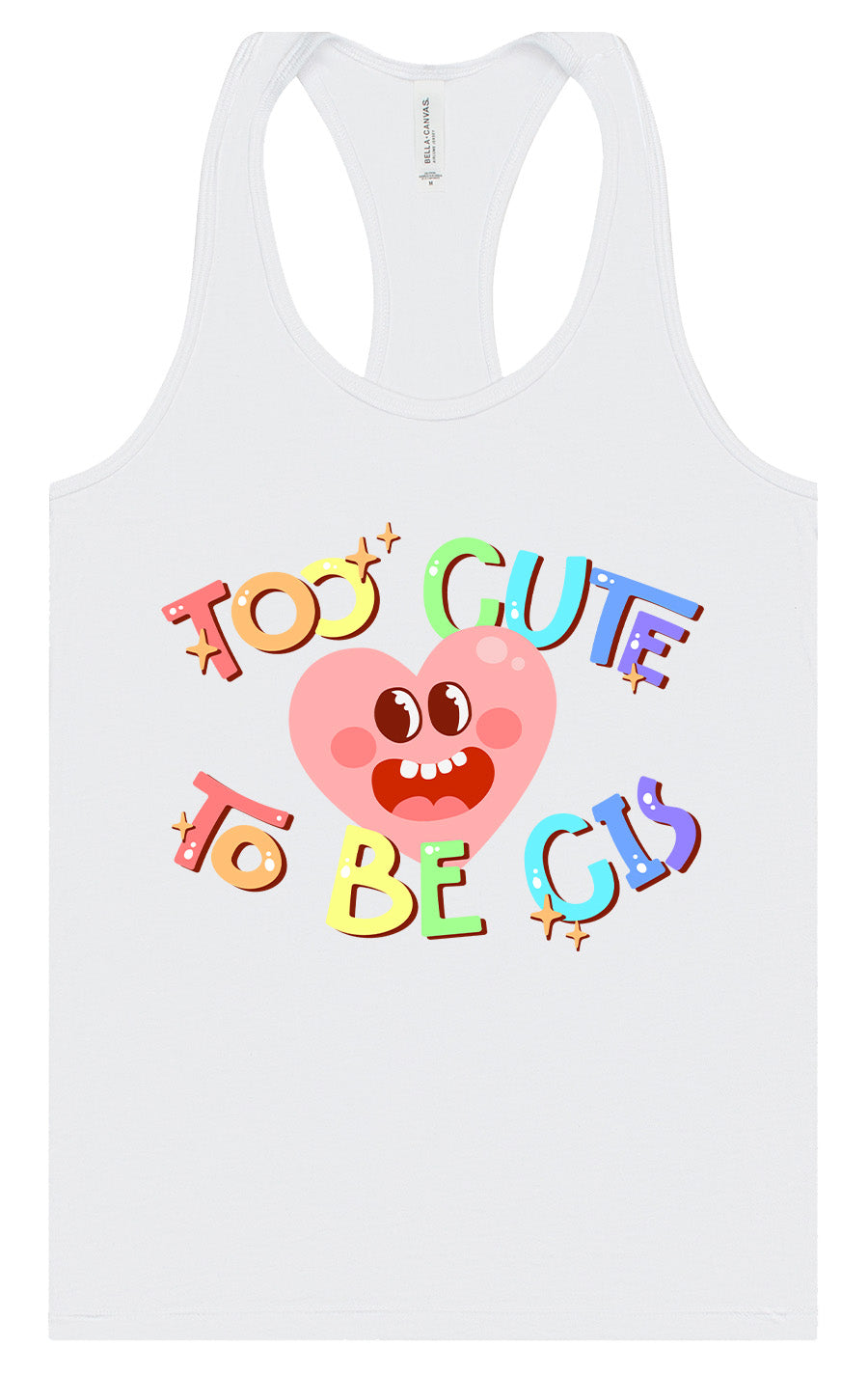 Too Cute to Be CIS Women's Racerback Tank