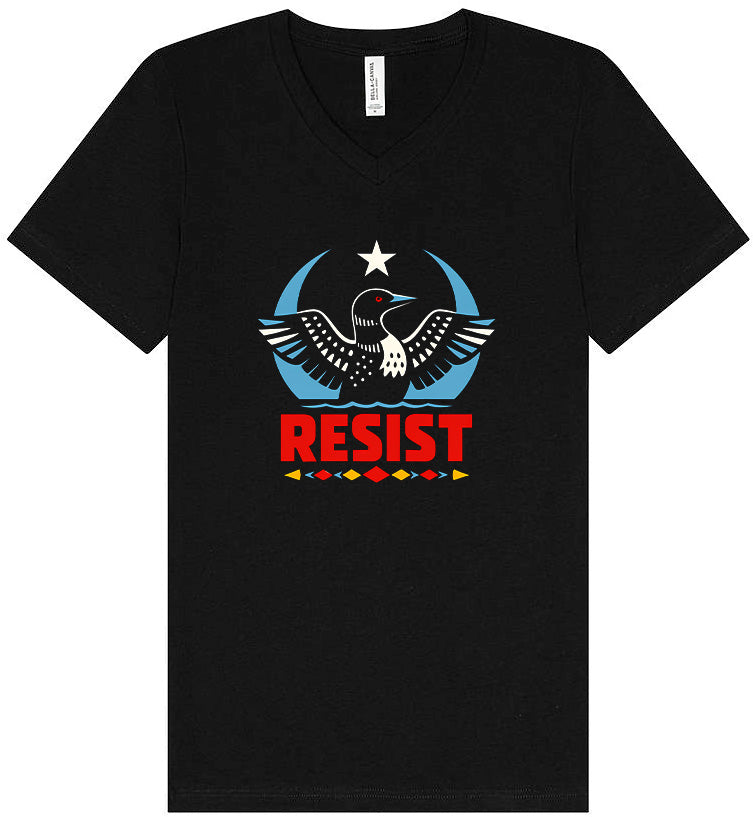 Resist Unisex V-Neck Shirt