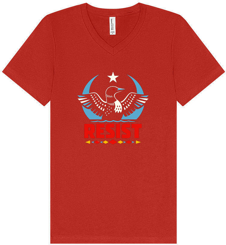 Resist Unisex V-Neck Shirt