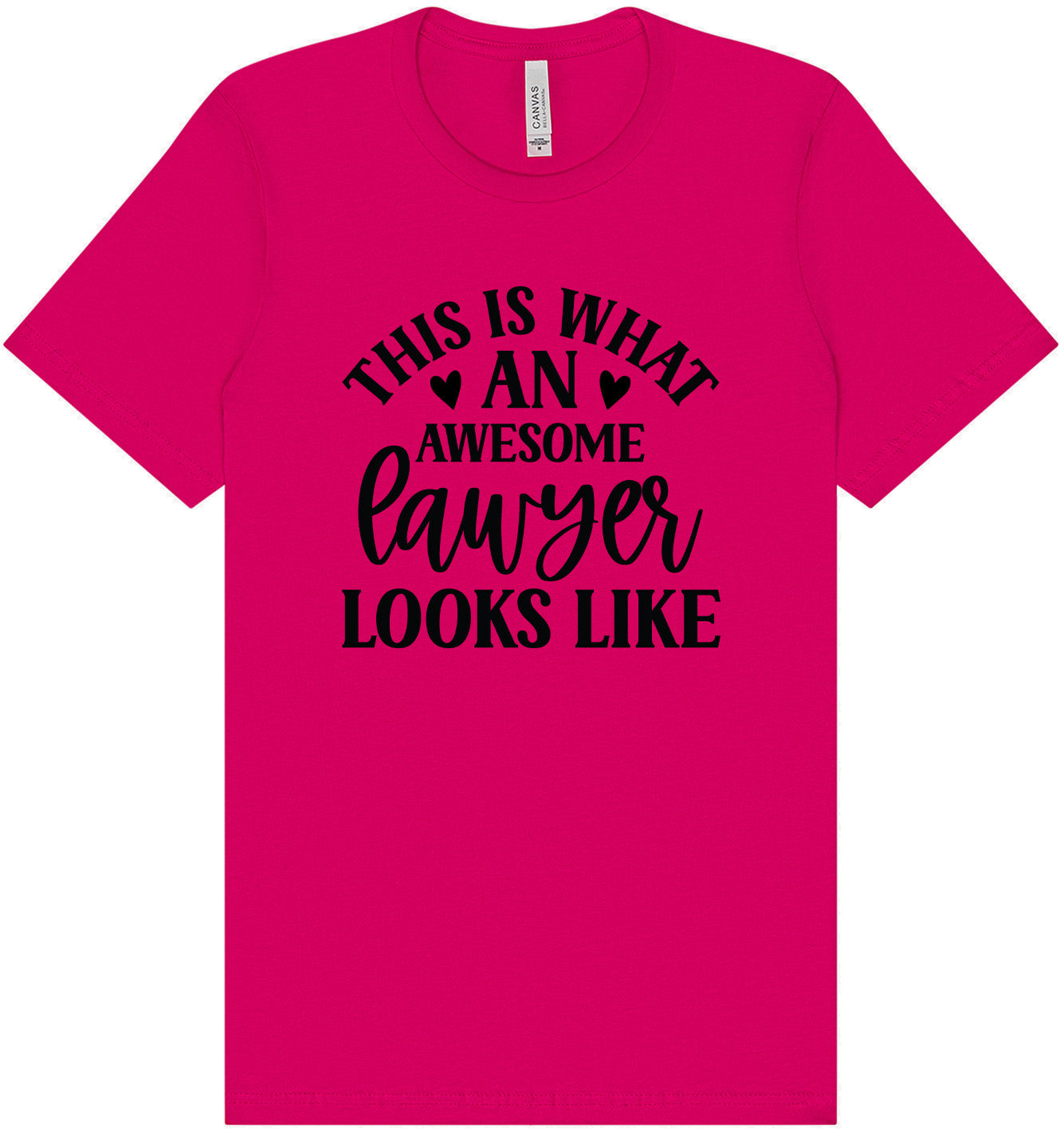 This is What an Awesome Lawyer Looks Like Adult Bella Canvas Shirt