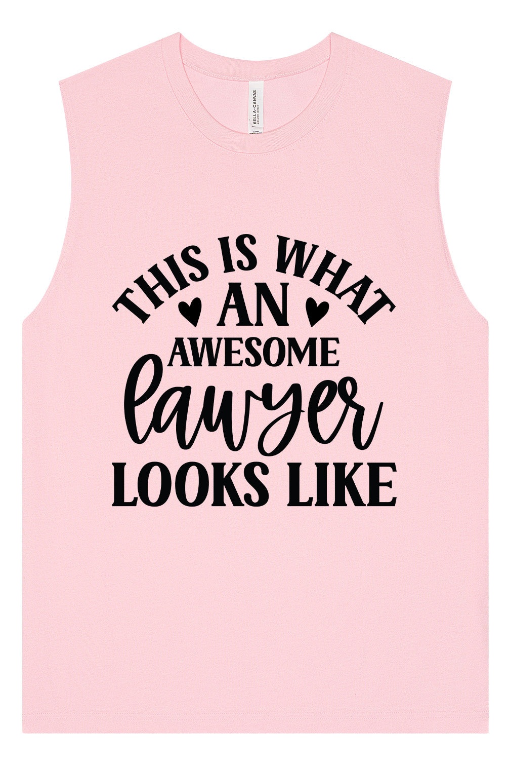 This is What an Awesome Lawyer Looks Like Muscle Tank