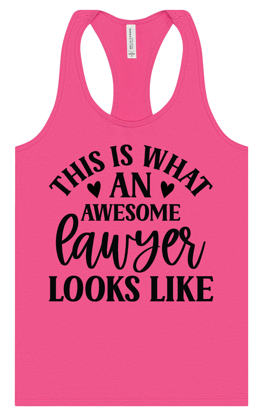 This is What an Awesome Lawyer Looks Like Women's Racerback Tank
