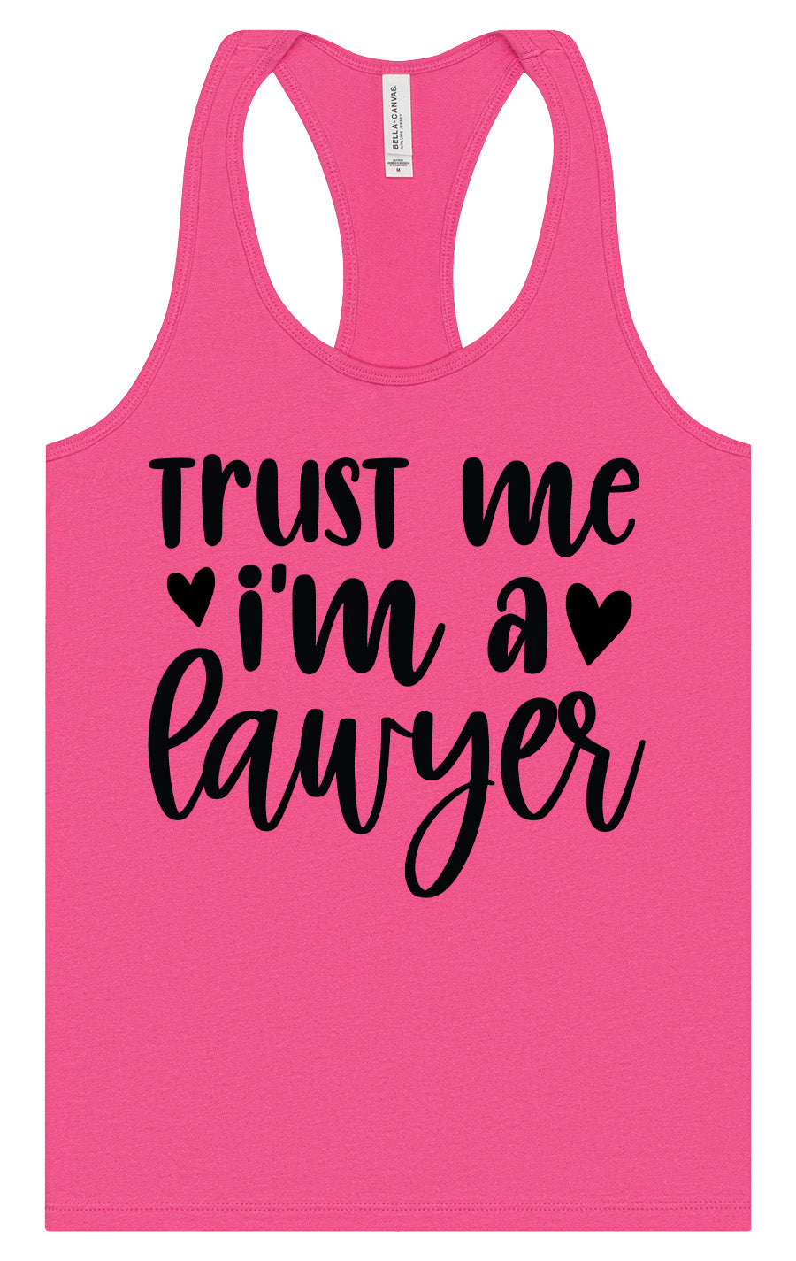 Trust Me I'm a Lawyer Women's Racerback Tank
