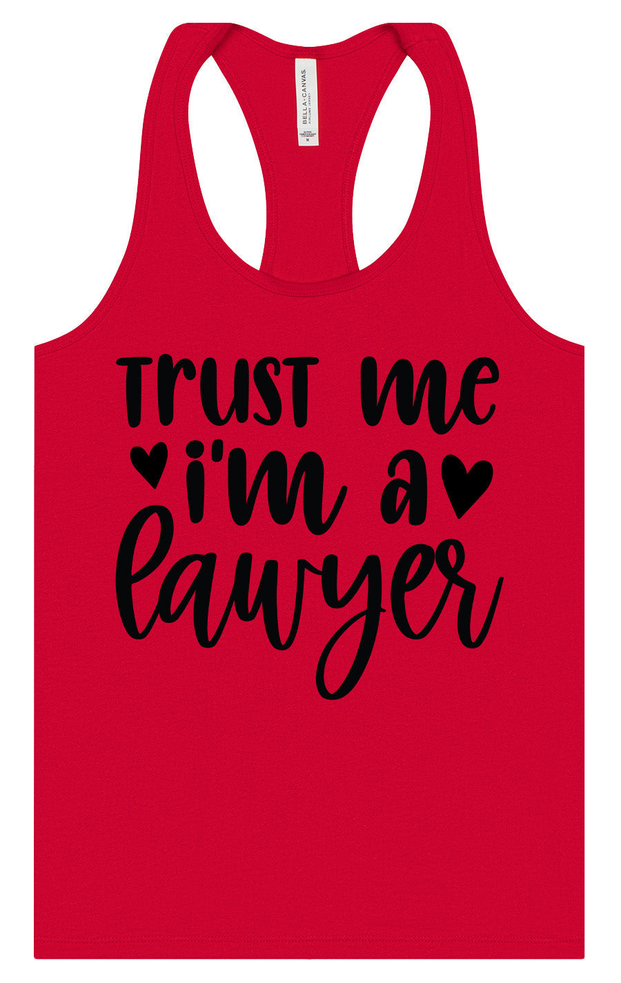 Trust Me I'm a Lawyer Women's Racerback Tank