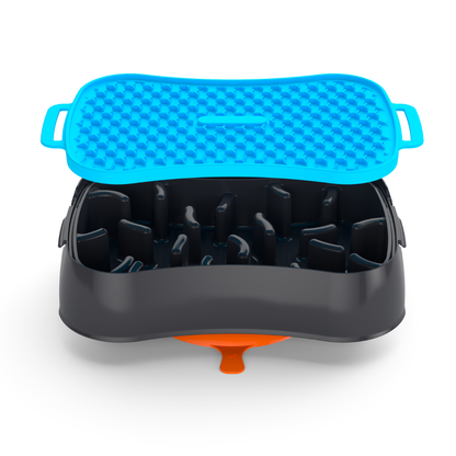 4-In-1 Slow Feeder Dog Bowl