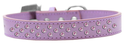 Dog, Puppy & Pet Fashion  Collar, "Light Pink Crystal Sprinkles"