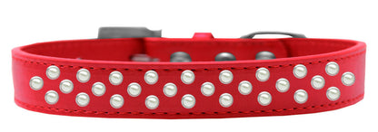 Collar de moda para perros, cachorros y mascotas, "Pearl Rimsets Sprinkles"