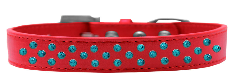 Collar de moda para perros, cachorros y mascotas, "Southwest Turquoise Pearl Rimsets Sprinkles"