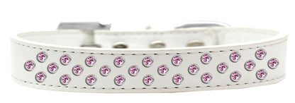 Dog, Puppy & Pet Fashion  Collar, "Light Pink Crystal Sprinkles"