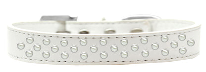 Collar de moda para perros, cachorros y mascotas, "Pearl Rimsets Sprinkles"