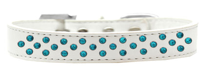 Collar de moda para perros, cachorros y mascotas, "Southwest Turquoise Pearl Rimsets Sprinkles"