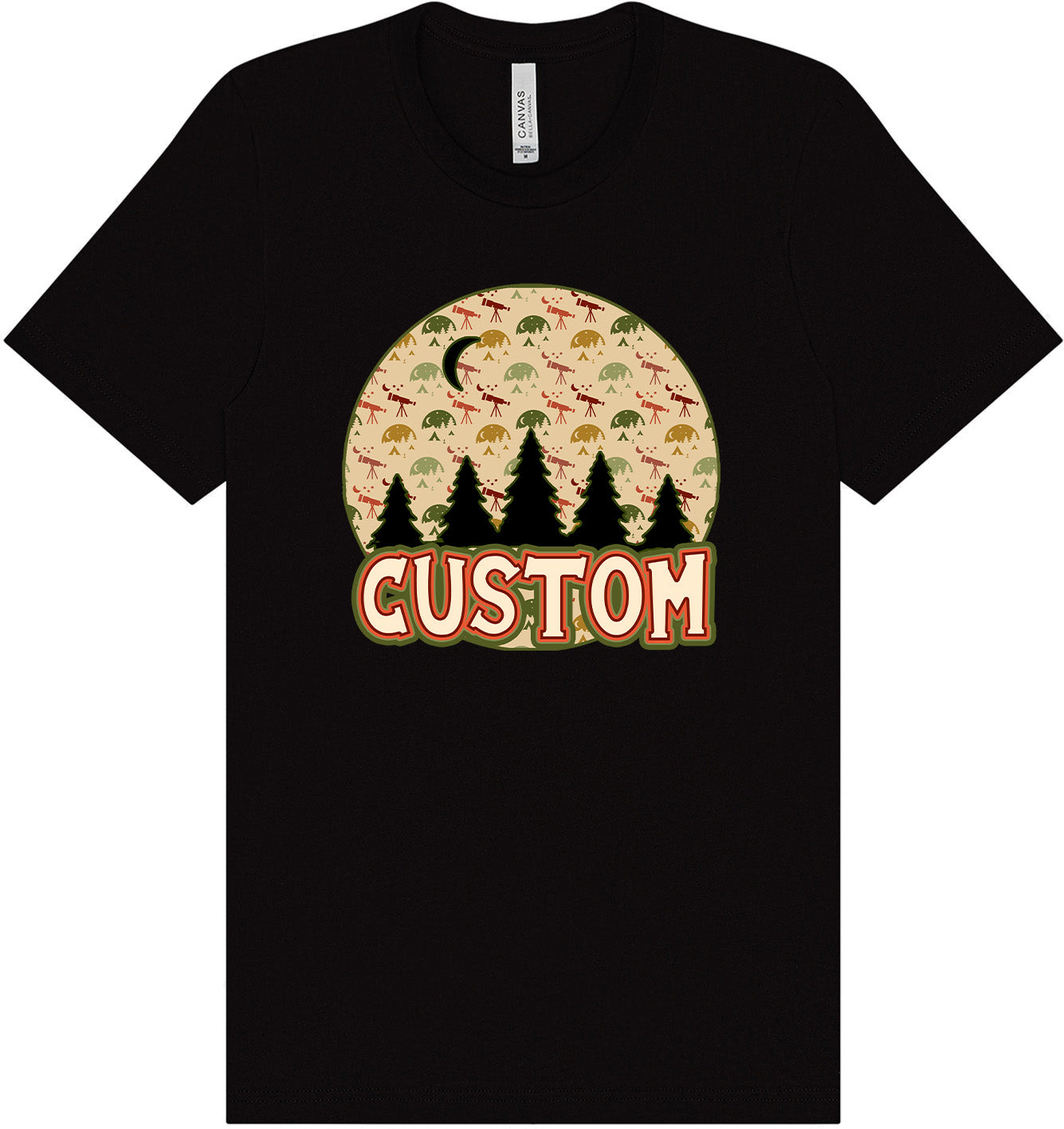 Custom Under the Stars Adult Bella Canvas Shirt