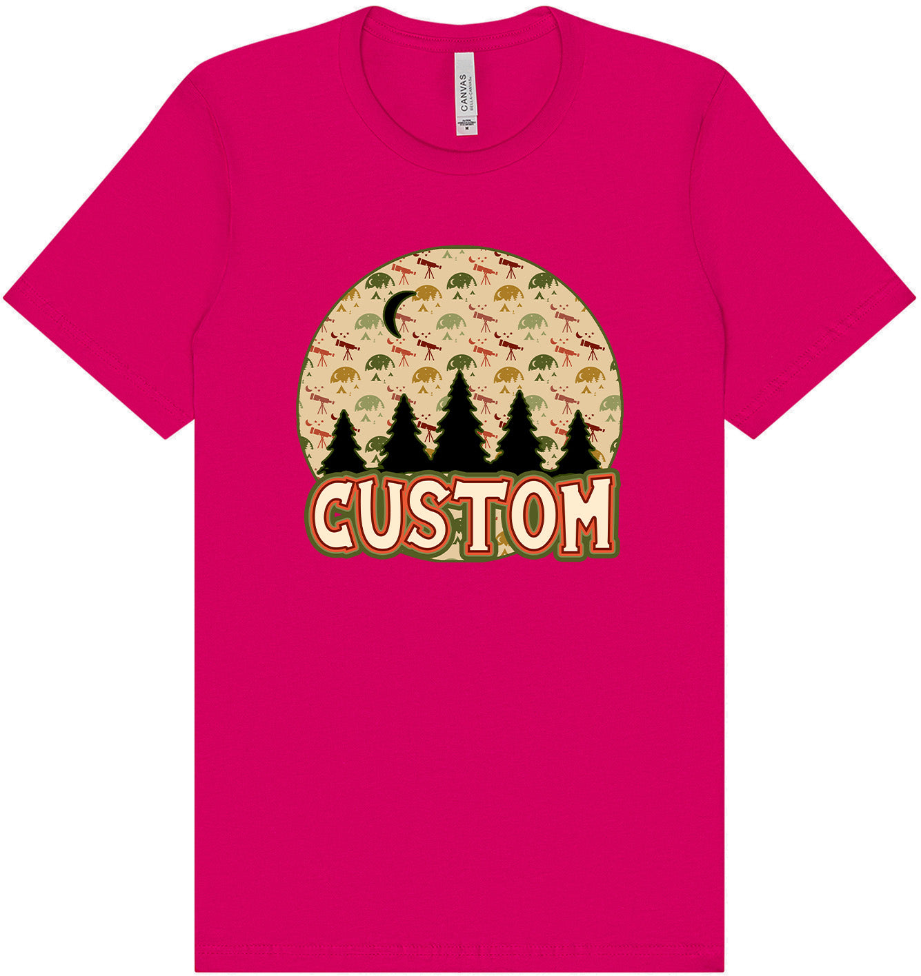 Custom Under the Stars Adult Bella Canvas Shirt
