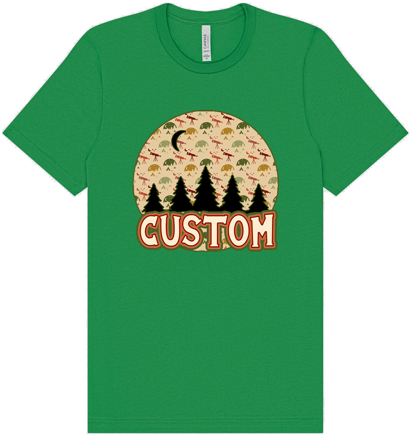 Custom Under the Stars Adult Bella Canvas Shirt