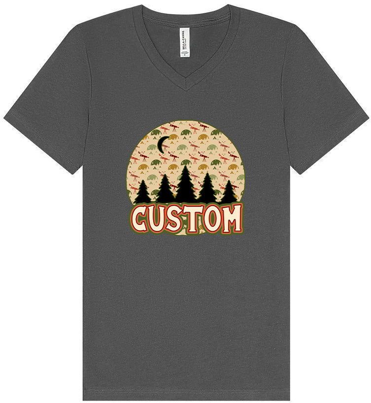 Custom Under the Stars Unisex V-Neck Shirt