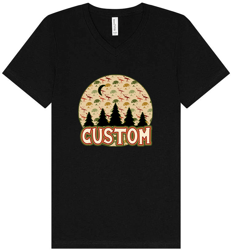 Custom Under the Stars Unisex V-Neck Shirt