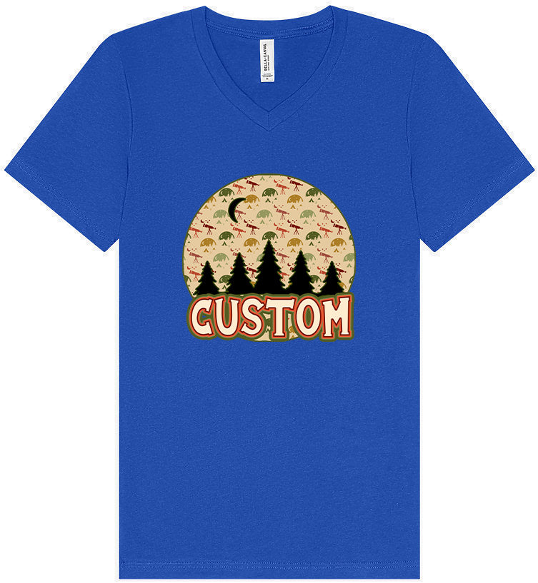Custom Under the Stars Unisex V-Neck Shirt