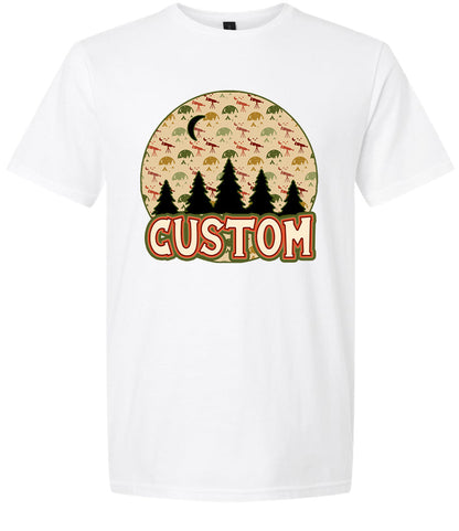Custom Under the Stars Adult Gildan Soft Shirt