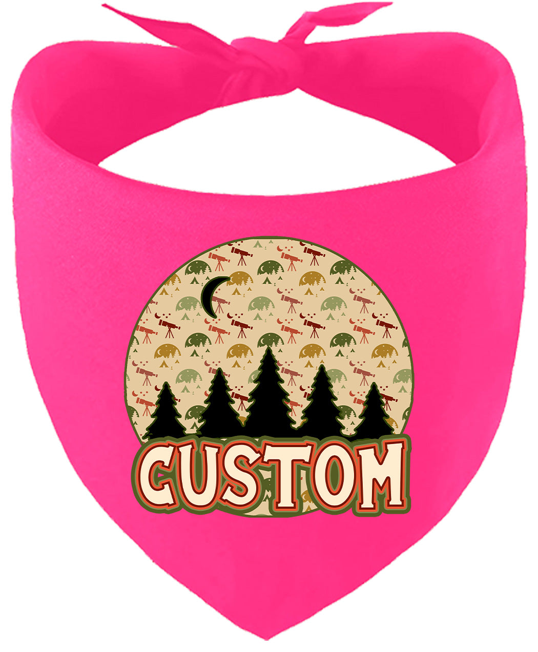 Custom Under the Stars Pet Bandana