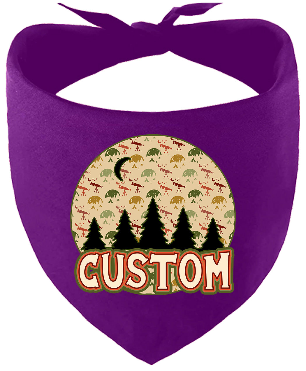 Custom Under the Stars Pet Bandana