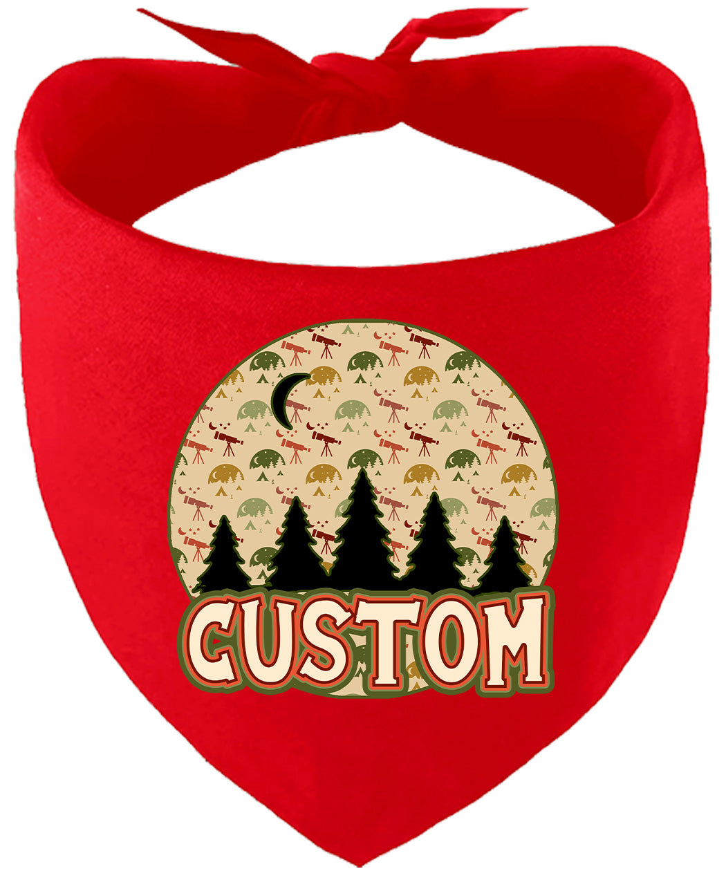 Custom Under the Stars Pet Bandana