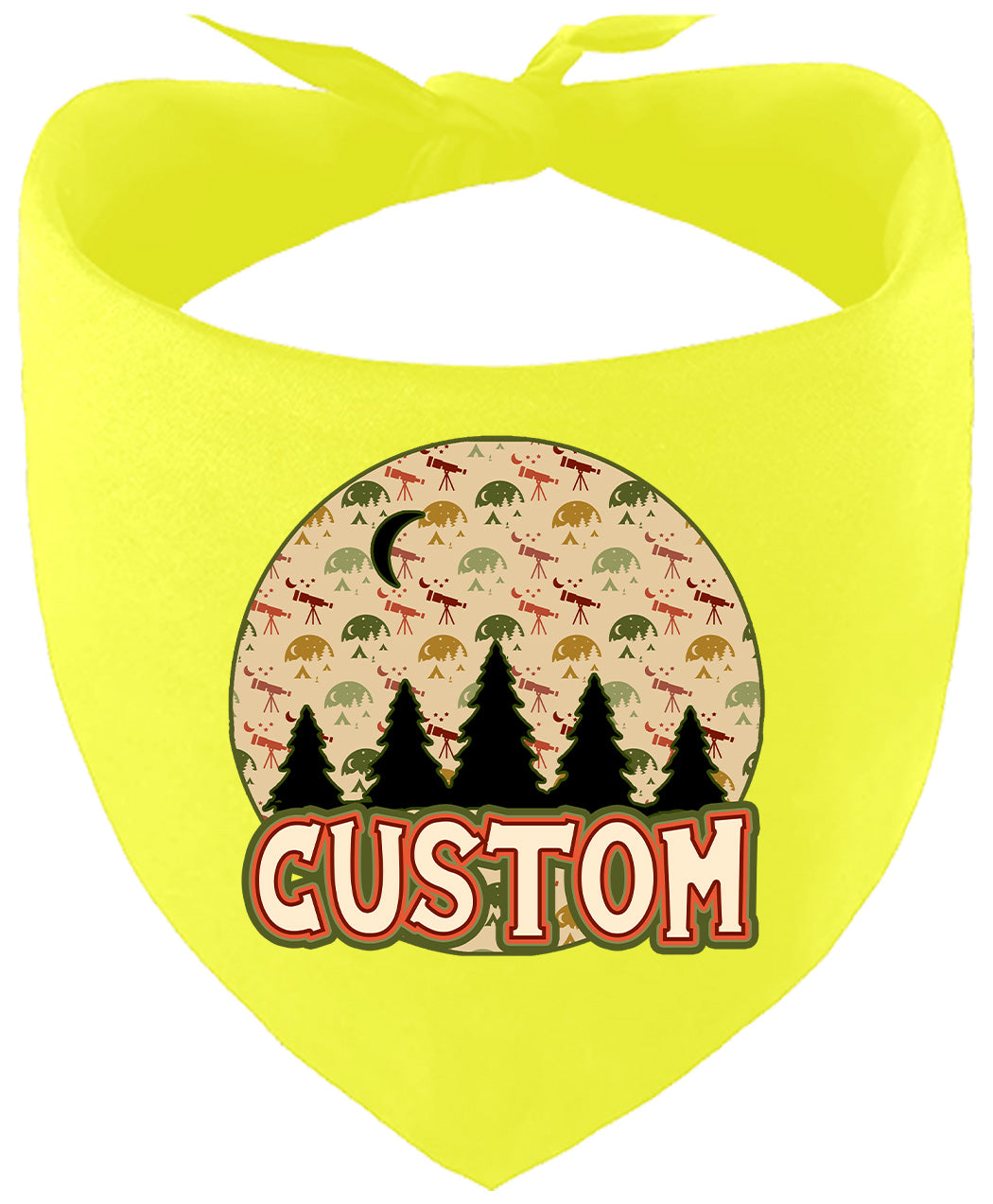 Custom Under the Stars Pet Bandana