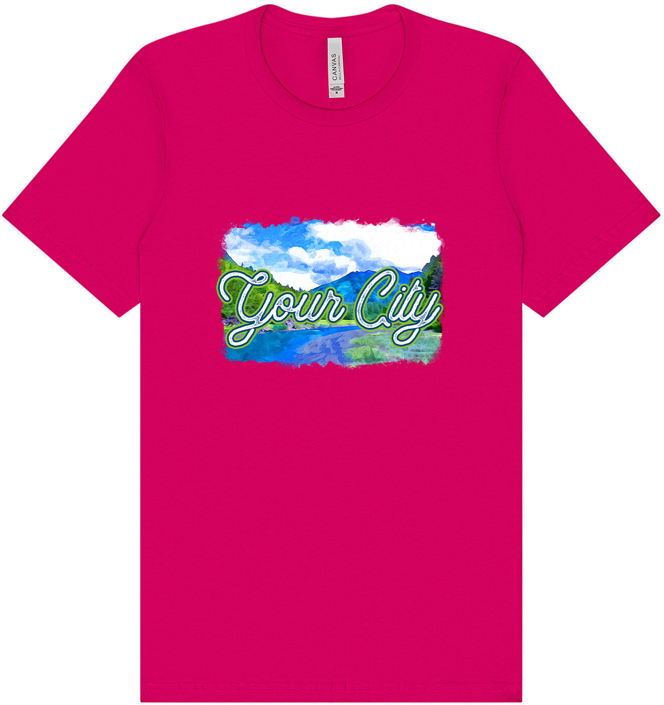 Custom Summer Adult Bella Canvas Shirt