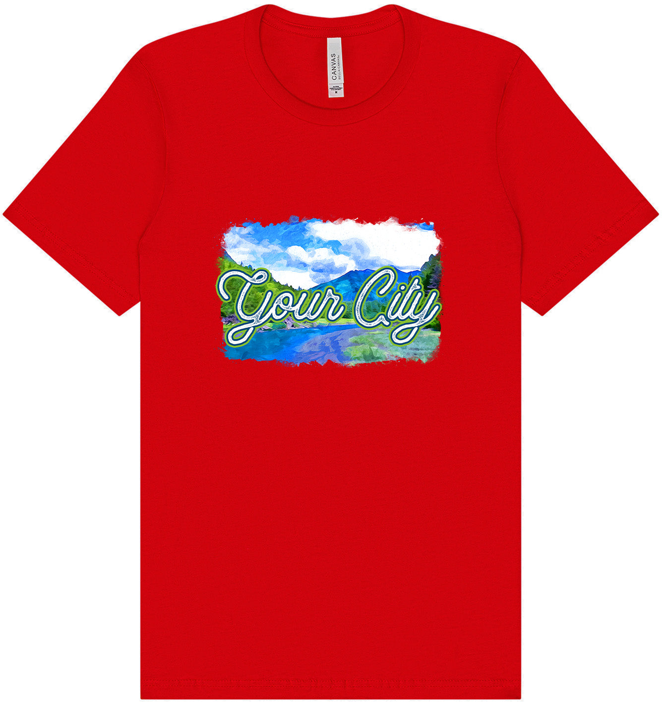 Custom Summer Adult Bella Canvas Shirt