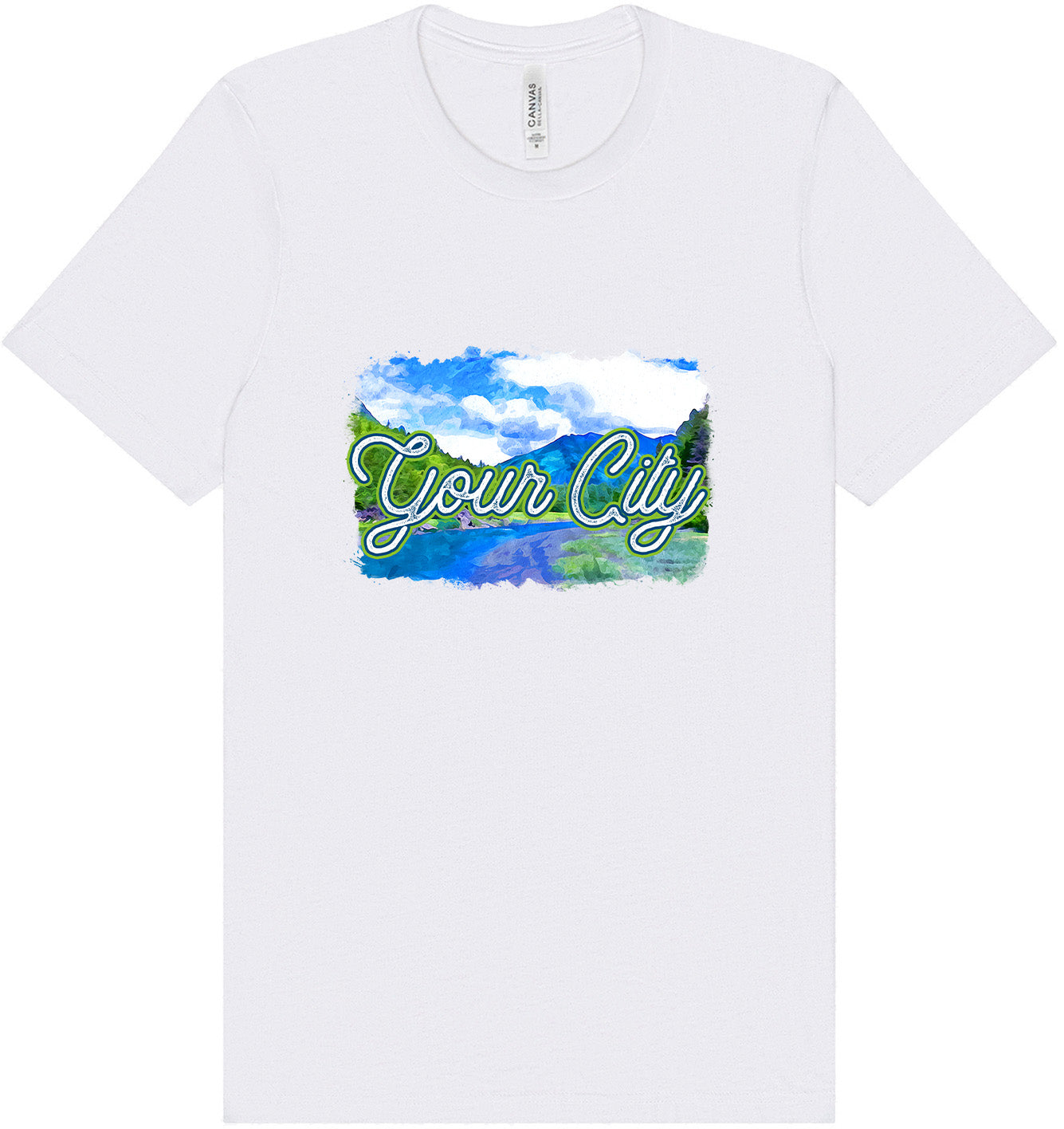 Custom Summer Adult Bella Canvas Shirt