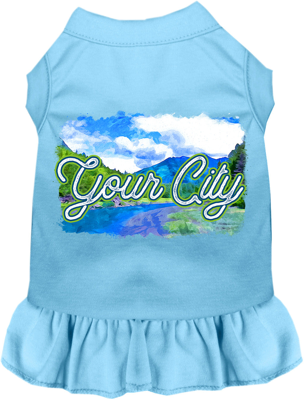 Custom Summer Pet Dress