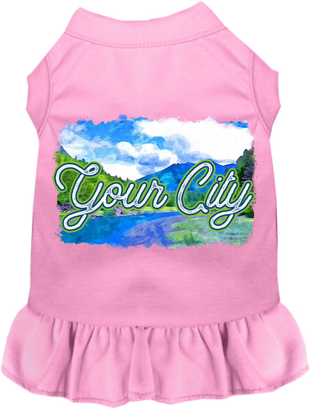 Custom Summer Pet Dress