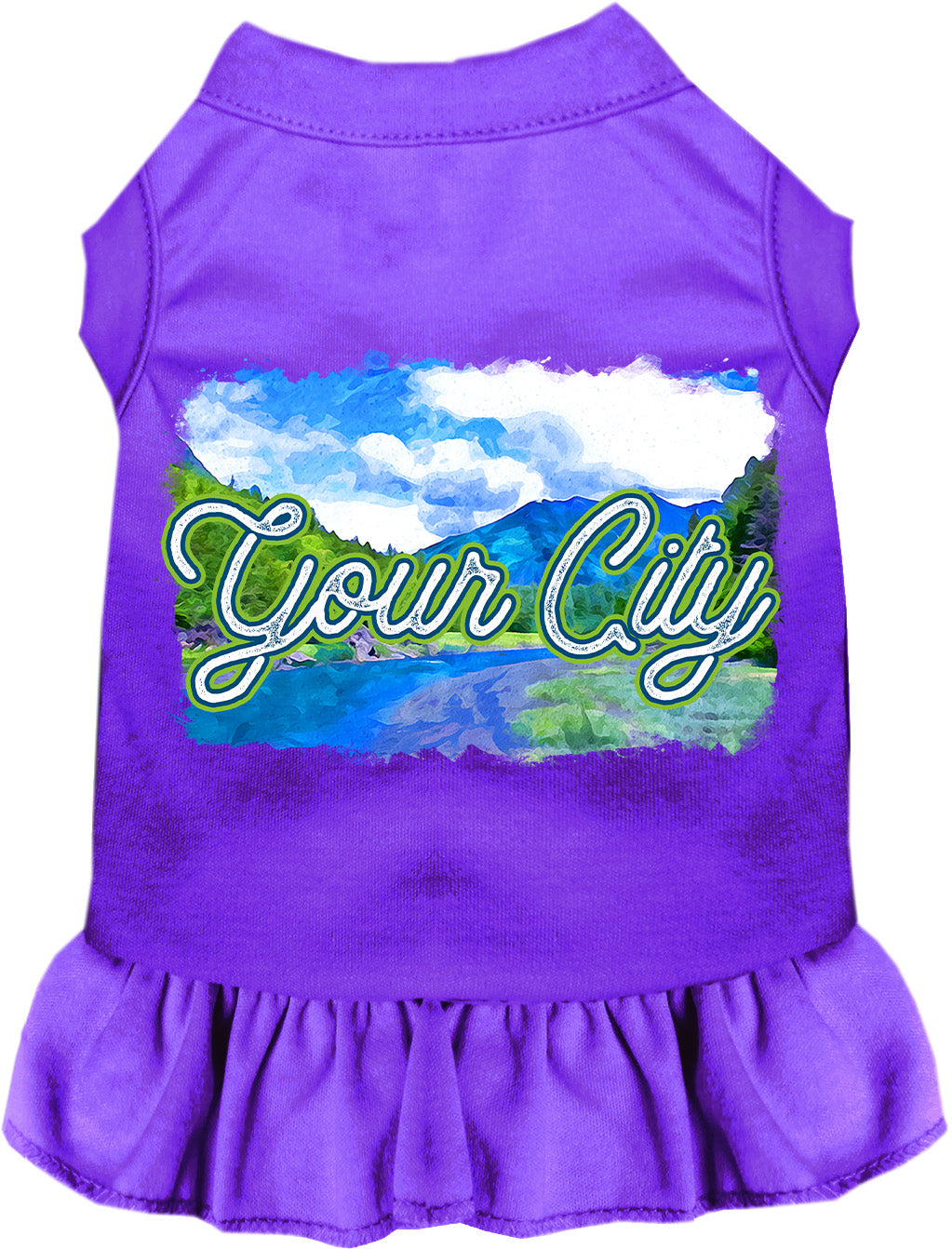 Custom Summer Pet Dress