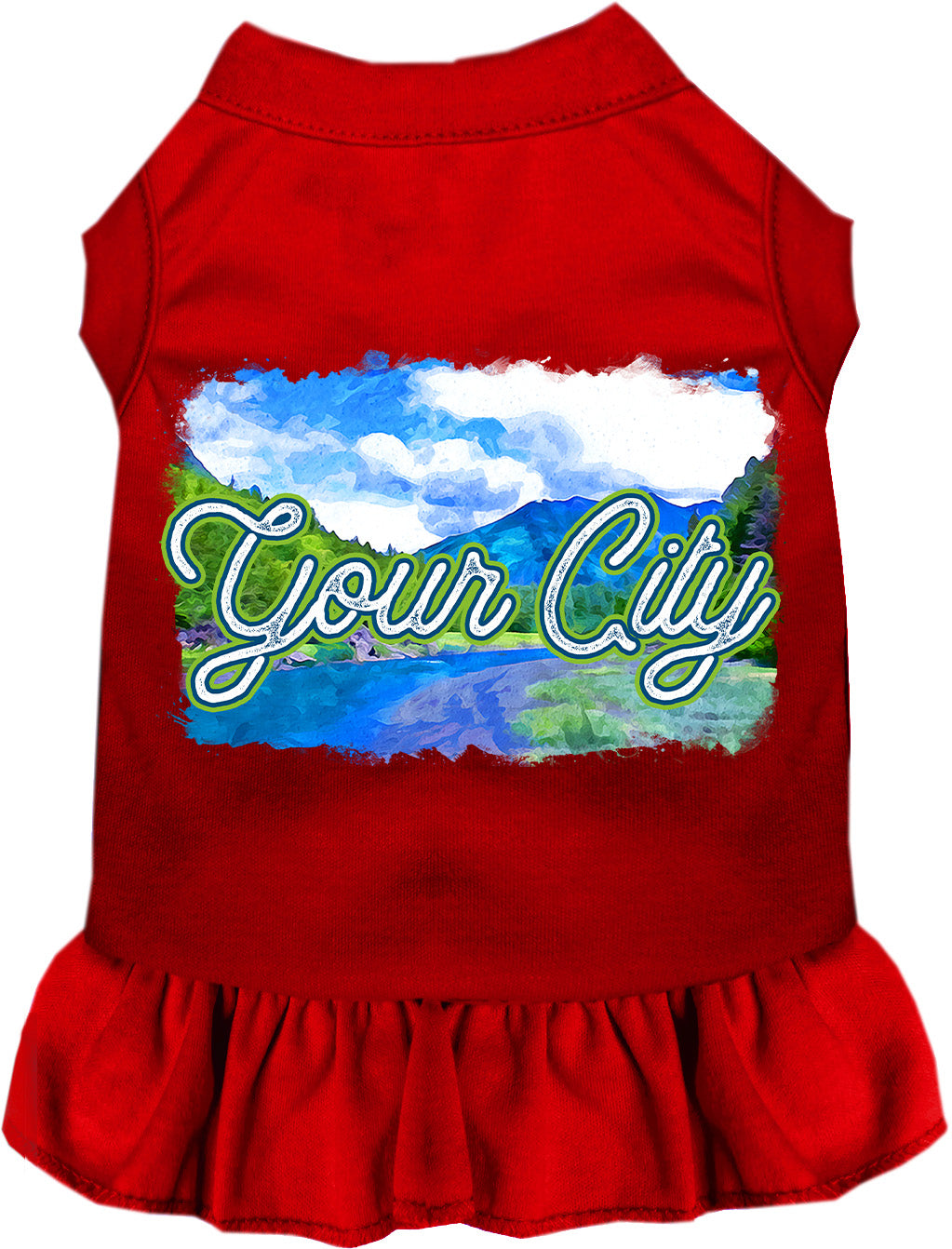 Custom Summer Pet Dress