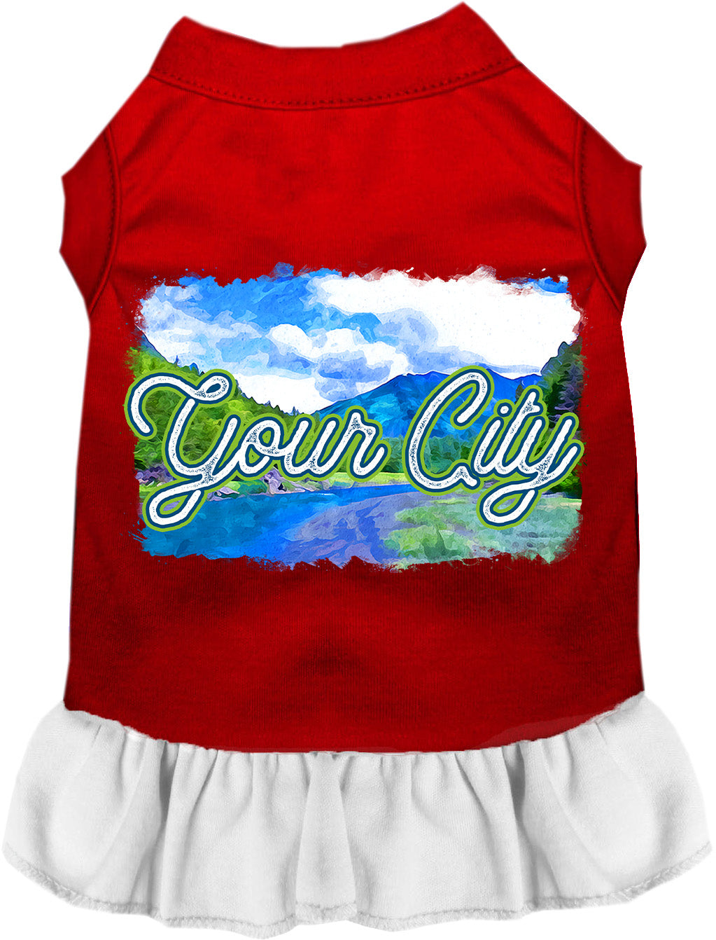Custom Summer Pet Dress