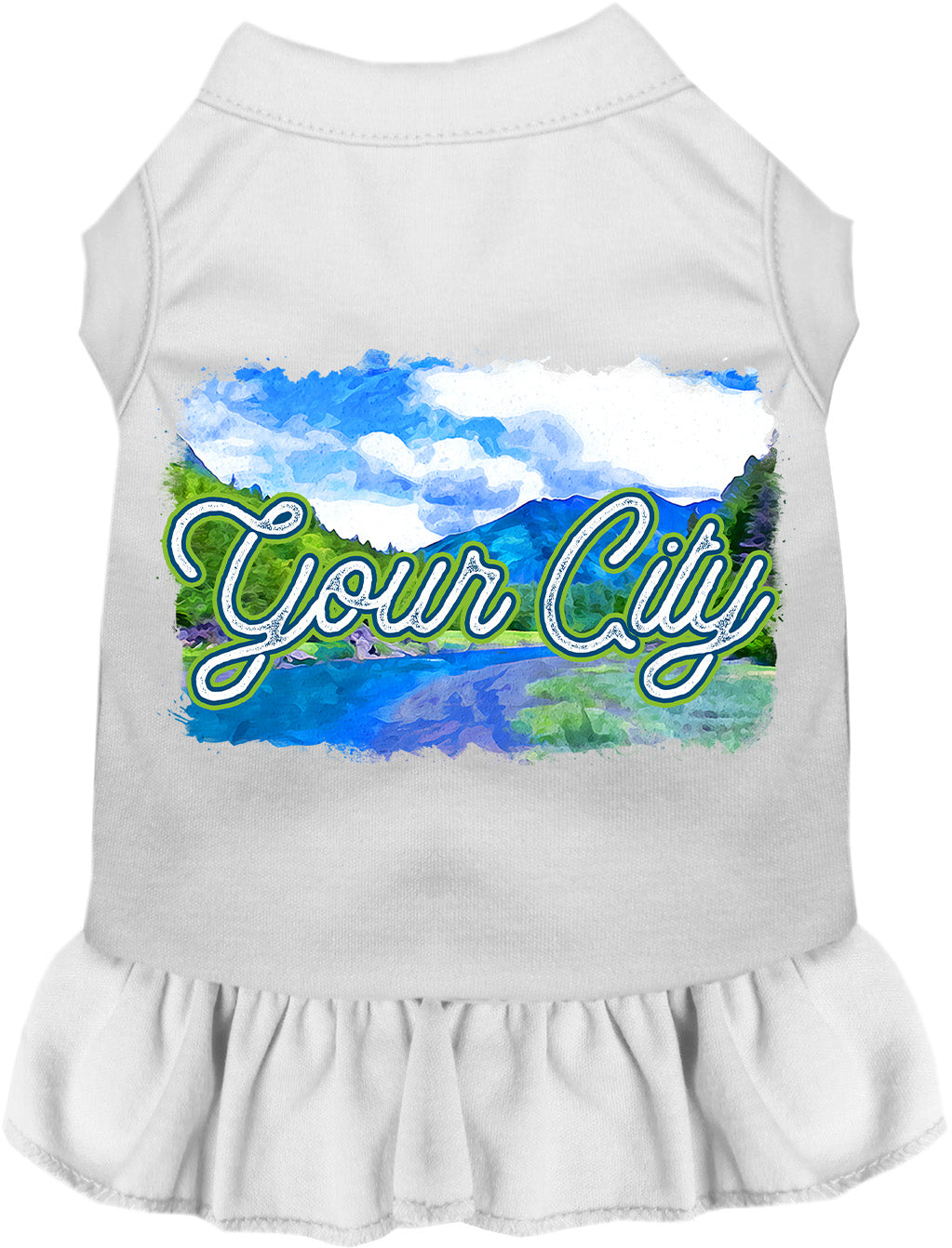 Custom Summer Pet Dress