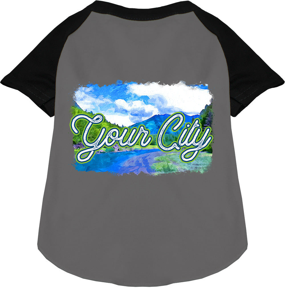 Custom Summer Pet Raglan Shirts