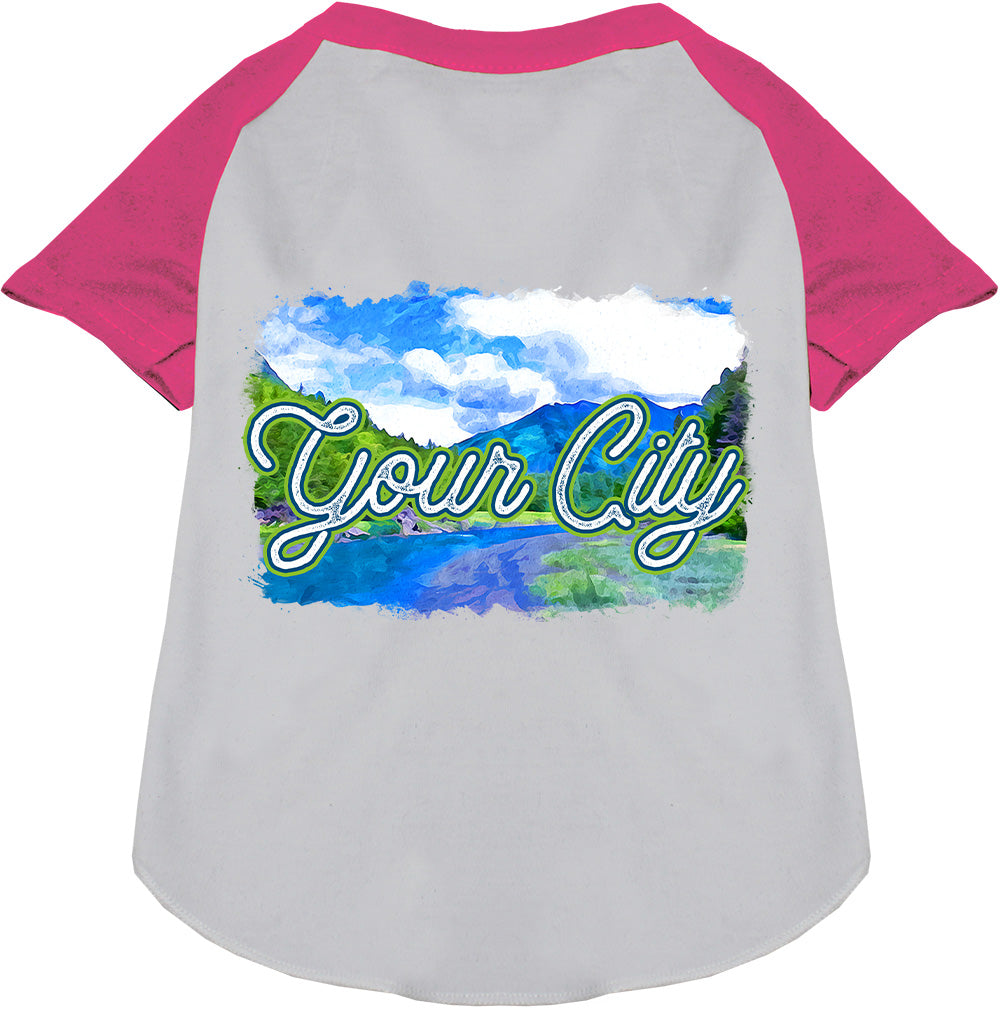 Custom Summer Pet Raglan Shirts