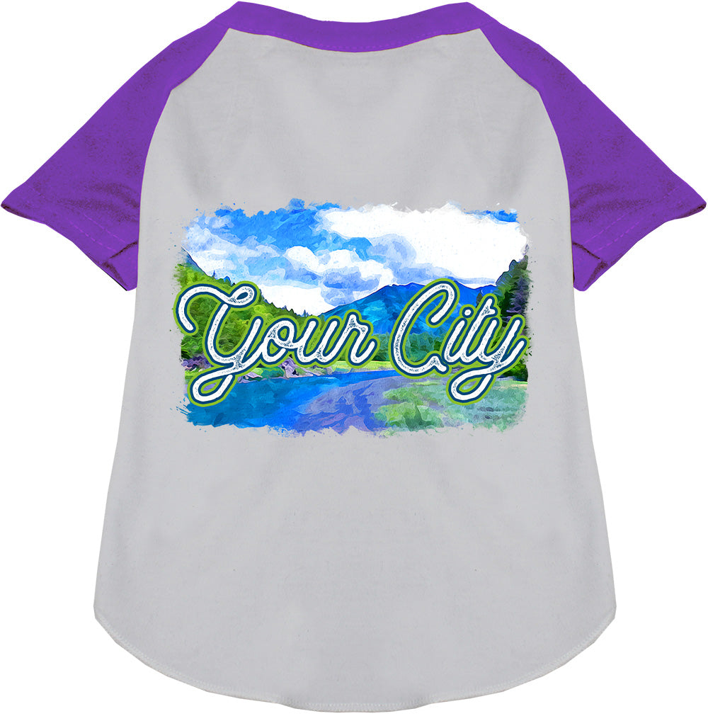 Custom Summer Pet Raglan Shirts