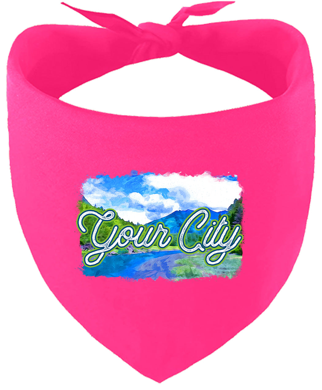 Custom Summer Pet Bandana